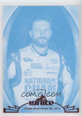 2012 Press Pass Ignite - [Base] - Color Proof Cyan #12 - Dale Earnhardt Jr.