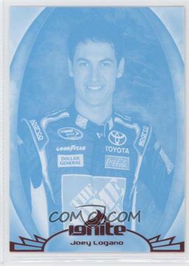 2012 Press Pass Ignite - [Base] - Color Proof Cyan #23 - Joey Logano