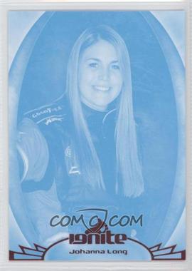 2012 Press Pass Ignite - [Base] - Color Proof Cyan #43 - Johanna Long