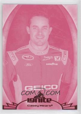 2012 Press Pass Ignite - [Base] - Color Proof Magenta #26 - Casey Mears