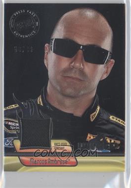 2012 Press Pass Ignite - Materials - Gun Metal #IM-MA - Marcos Ambrose /99