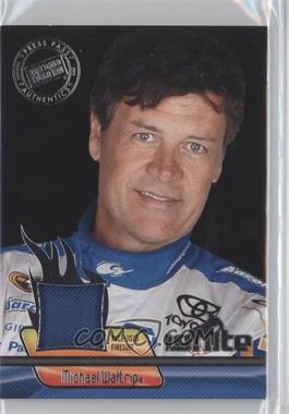 2012 Press Pass Ignite - Materials - Silver #IM-MW - Michael Waltrip