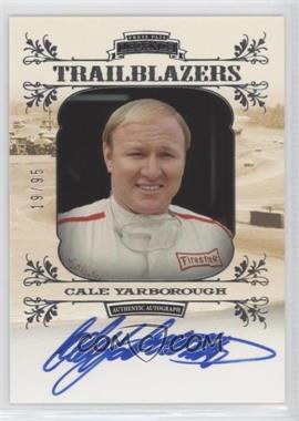 2012 Press Pass Legends - Trailblazers - Silver Autographs #TB-CY - Cale Yarborough /95