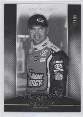 2012 Press Pass Redline - [Base] - Color Proof Black & White #7 - Clint Bowyer /99