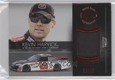 2012 Press Pass Redline - Relics - Red #RL-KH - Kevin Harvick /25