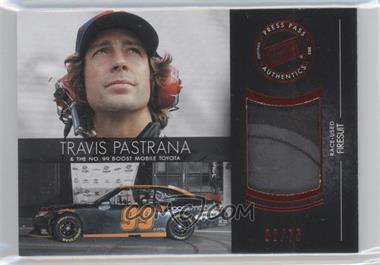 2012 Press Pass Redline - Relics - Red #RL-TP - Travis Pastrana /75