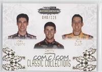 Classic Collections - Joey Logano, Denny Hamlin, Kyle Busch #/125