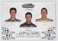 Classic Collections - Joey Logano, Denny Hamlin, Kyle Busch #/499