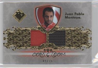 2012 Press Pass Total Memorabilia - Dual Swatch - Gold #TM-JPM - Juan Pablo Montoya /75