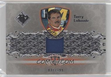 2012 Press Pass Total Memorabilia - Single Swatch - Silver #TM-TL - Terry Labonte /199