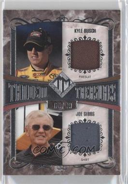 2012 Press Pass Total Memorabilia - Tandem Treasures #TT-KBJG - Kyle Busch, Joe Gibbs /99