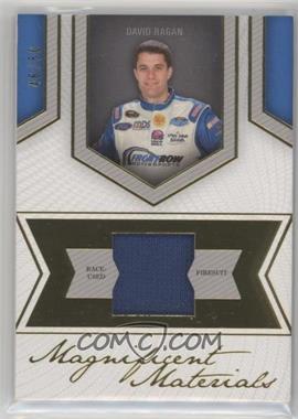 2013 Press Pass Fanfare - Magnificent Materials - Single Swatch Gold #MM-DR - David Ragan /50