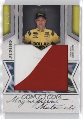 2013 Press Pass Fanfare - Magnificent Materials - Single Swatch Silver #MM-MK - Matt Kenseth /199 [Good to VG‑EX]