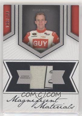 2013 Press Pass Fanfare - Magnificent Materials - Single Swatch Silver #MM-RS.1 - Regan Smith /199