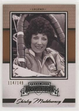 2013 Press Pass Legends - [Base] - Gold Foil #24 - Shirley Muldowney /149