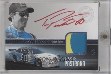 2013 Press Pass Redline - Relic Autographs - Blue #RRSE-TP - Travis Pastrana /5