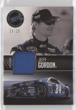 2013 Press Pass Redline - Relics - Silver #RR-JG2 - Jeff Gordon /25