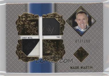 2013 Press Pass Total Memorabilia - Total Memorabilia - Dual Gold #TM-MM - Mark Martin /199