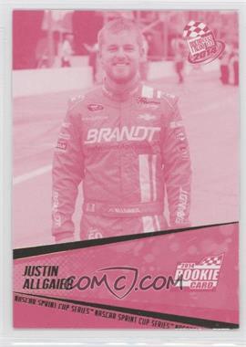 2014 Press Pass - [Base] - Color Proof Magenta #41 - Cup Rookie Contender - Justin Allgaier