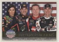 Brothers In Arms - Danica Patrick, Tony Stewart, Kurt Busch, Kevin Harvick