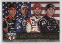 Brothers In Arms - Jeff Gordon, Jimmie Johnson, Dale Earnhardt Jr., Kasey Kahne