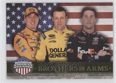 2014 Press Pass American Thunder - [Base] #55 - Brothers In Arms - Kyle Busch, Matt Kenseth, Denny Hamlin