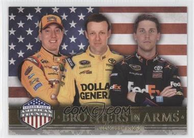 2014 Press Pass American Thunder - [Base] #55 - Brothers In Arms - Kyle Busch, Matt Kenseth, Denny Hamlin