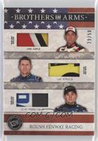 Greg Biffle, Carl Edwards, Ricky Stenhouse Jr. #/50