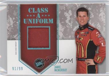 2014 Press Pass American Thunder - Class A Uniform - Blue #CAU-JM - Jamie McMurray /99