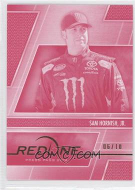 2014 Press Pass Redline - [Base] - Color Proof Magenta #64 - Sam Hornish Jr. /10