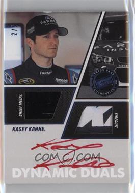 2014 Press Pass Redline - Dynamic Duals - Blue #DD-KK - Kasey Kahne /5