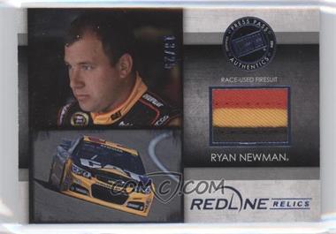 2014 Press Pass Redline - Relics - Blue #RR-RN - Ryan Newman /25