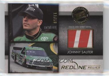 2014 Press Pass Redline - Relics - Gold #RR-JS - Johnny Sauter /50