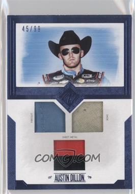 2014 Press Pass Total Memorabilia - Total Memorabilia - Triple Blue #TM-AD - Austin Dillon /99