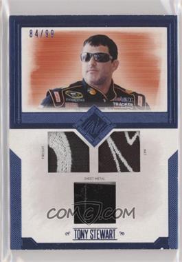 2014 Press Pass Total Memorabilia - Total Memorabilia - Triple Blue #TM-TS - Tony Stewart /99