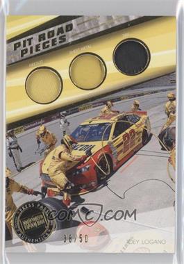 2015 Press Pass - Pit Road Pieces - Gold #PPM-JL - Joey Logano /50