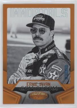 2016 Panini Certified - [Base] - Mirror Orange #69 - Immortals - Ernie Irvan /99