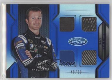 2016 Panini Certified - Complete Materials - Mirror Blue #CM-KK - Kasey Kahne /50