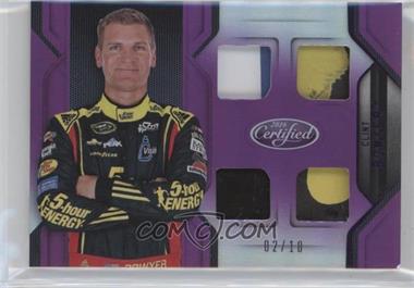 2016 Panini Certified - Complete Materials - Mirror Purple #CM-CB.1 - Clint Bowyer /10