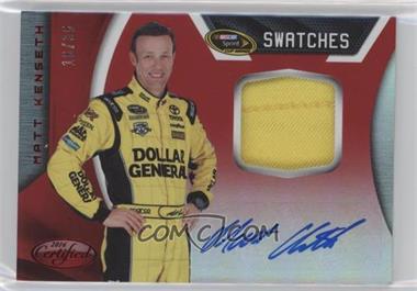 2016 Panini Certified - Sprint Cup Signature Swatches - Mirror Red #SS-MK - Matt Kenseth /35