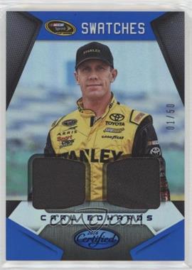2016 Panini Certified - Sprint Cup Swatches - Mirror Blue #SCS-CE1 - Carl Edwards /50