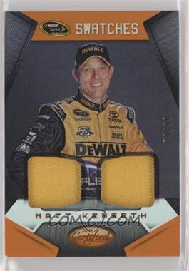 2016 Panini Certified - Sprint Cup Swatches - Mirror Orange #SCS-MK2 - Matt Kenseth /99