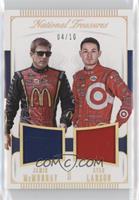 Jamie McMurray, Kyle Larson #/10