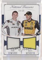 Carl Edwards, Matt Kenseth #/25