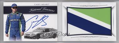 2016 Panini National Treasures - Jumbo Sheet Metal Signature Booklet #CM - Casey Mears /99