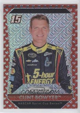 2016 Panini Prizm NASCAR - [Base] - Red Flag Prizm #15 - Clint Bowyer /75