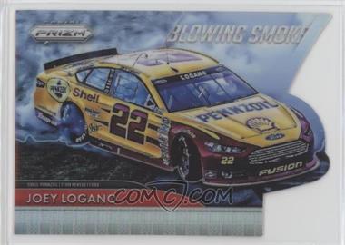 2016 Panini Prizm NASCAR - Blowing Smoke - Silver Prizm #B10 - Joey Logano