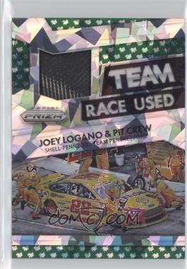 2016 Panini Prizm NASCAR - Race-Used Tire Team Set - Green Flag Prizm #RT-JL - Joey Logano /149