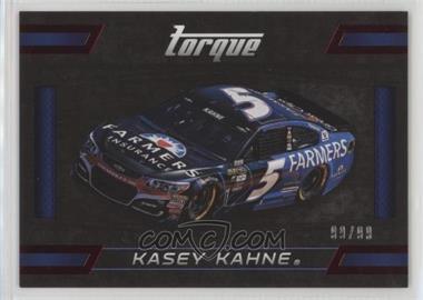 2016 Panini Torque - [Base] - Red #75 - Kasey Kahne /99