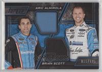 Aric Almirola, Brian Scott #/125